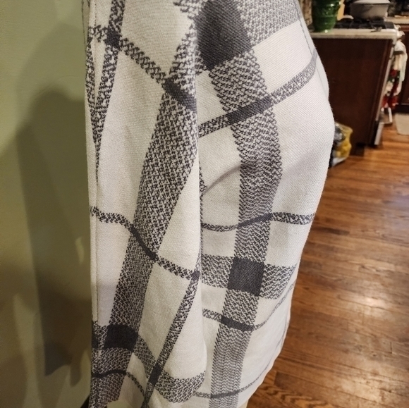 Adrienne Vittadini‎ Gray White Sweater Large - Picture 5 of 13